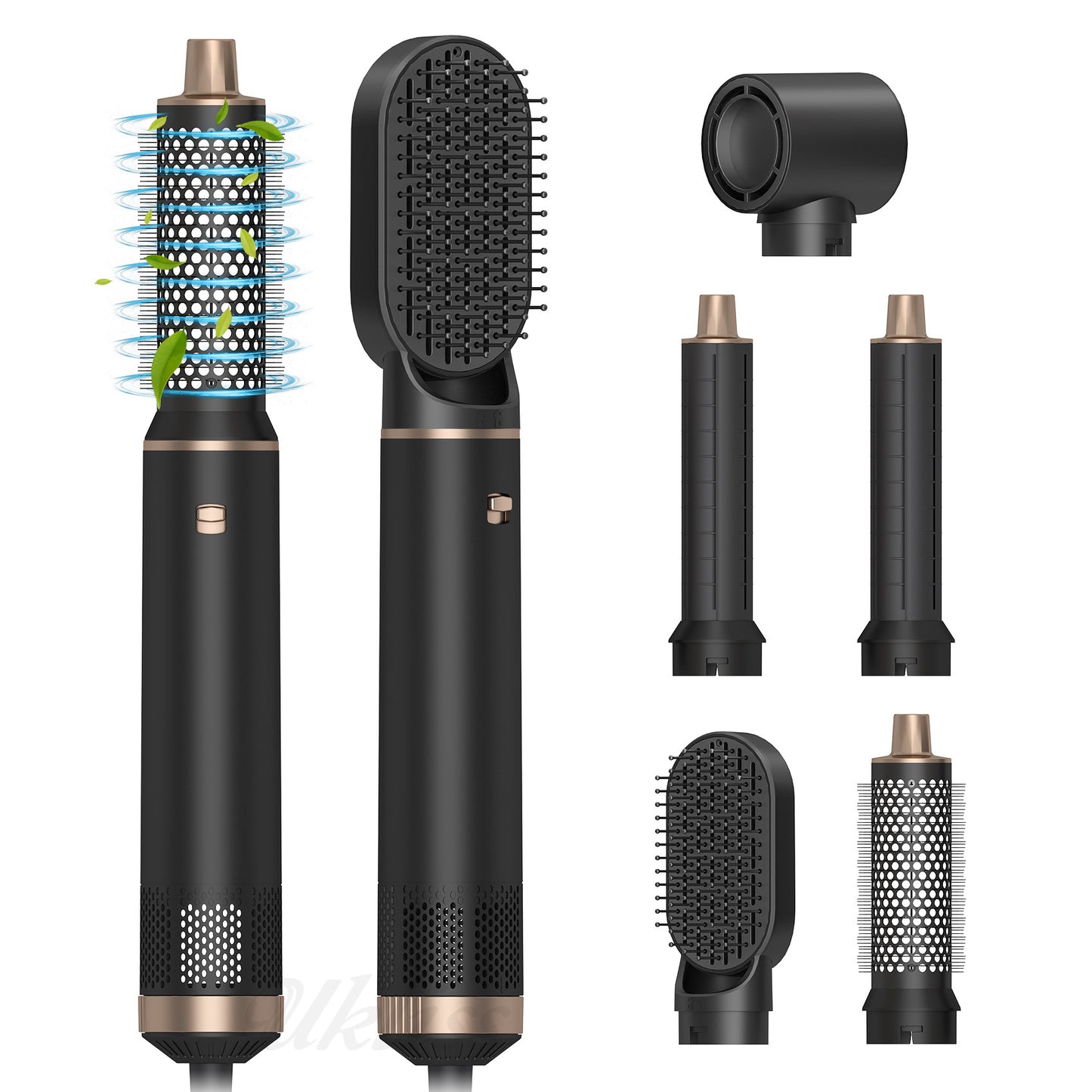Multifunctional 5-in-1 Noise Reduction Modeling Hair Curler
